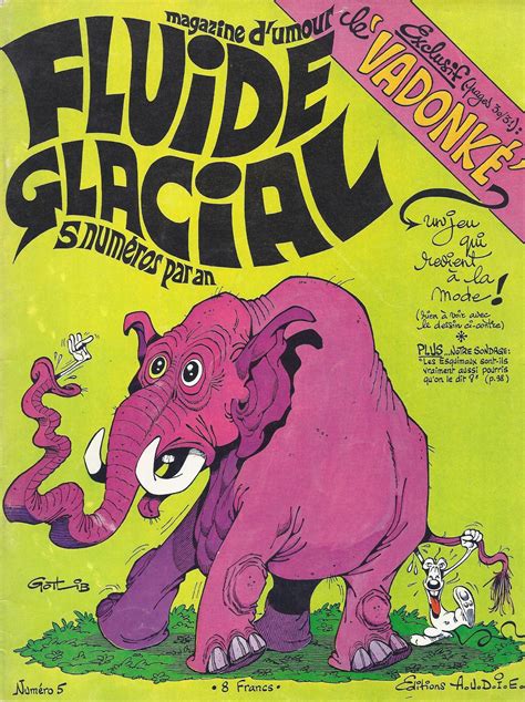 Fluide Glacial N Avril Couverture Gotlib Fluide