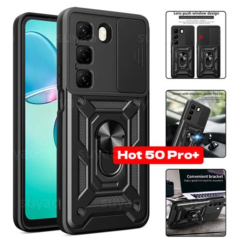 Para infinix Hot Pro Plus Pro Capa De Telefone Suporte De Anel Invólucro Hot Pro i