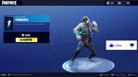 Fortnite New Emote Turbulente Nouvelle Danse Video Dailymotion