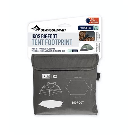 Футпринт Sea to Summit Ikos TR3 Footprint, Charcoal (STS ATS033091 ...