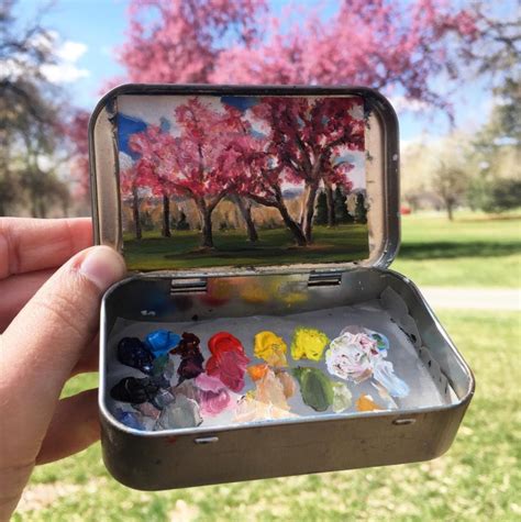 She Paints Tiny Masterpieces In Her Empty Altoids Tins