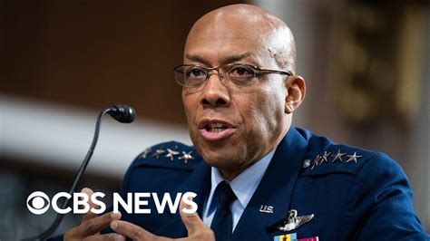 Biden Nominates Gen Charles CQ Brown As Joint Chiefs Chairman YouTube