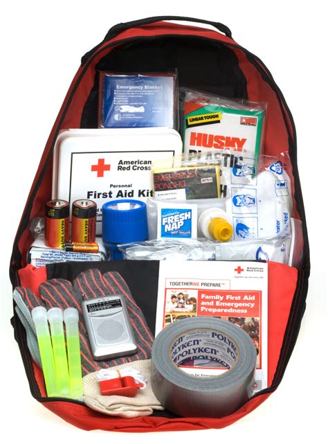 Red Cross "ready to go" preparedness kit - American Training American ...