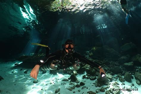 Sidemount Cenote Tours Cave Diving Mexico Sidemount Course