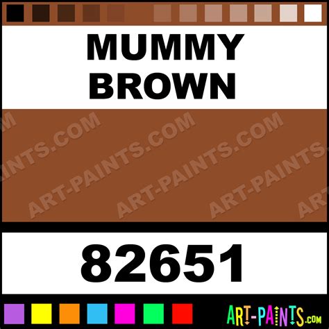 Mummy Brown Fine Oil Paints - 82651 - Mummy Brown Paint, Mummy Brown ...