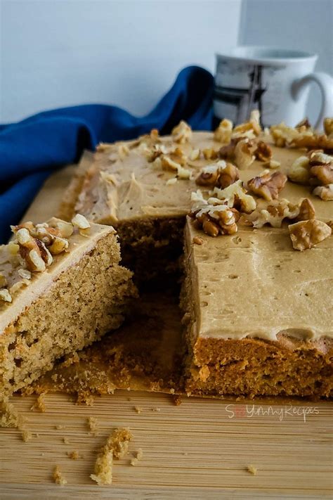Mary Berry’s Coffee And Walnut Traybake - So Yummy Recipes