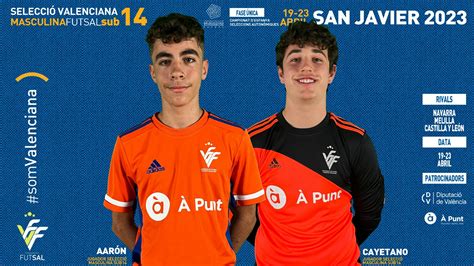 Gu A Para Seguir A La Selecci Valenciana Sub En El Campeonato