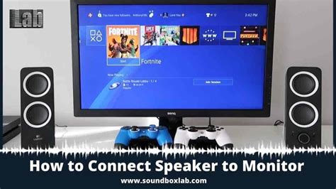 How To Connect Speaker To Monitor