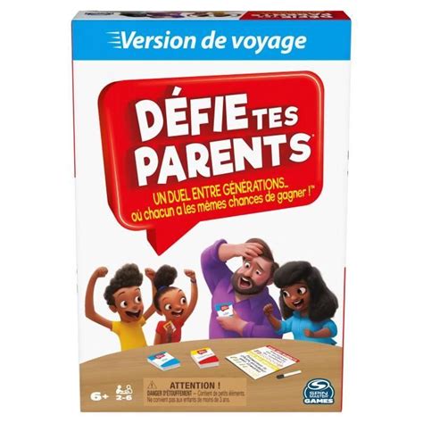 Jeu De Soci T D Fie Tes Parents Version Voyage Joueurs Et