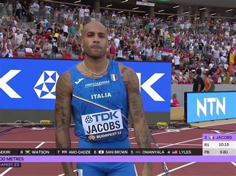 Marcell Jacobs Fuori Dalla Finale Dei Metri Non Basta Il Primato