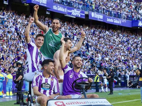 El Valladolid Vuelve A Primera Tras Superar Una Temporada Muy