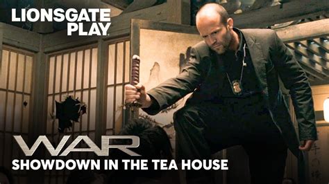 Showdown In The Tea House War Movie Scene Jet Li Jason Statham