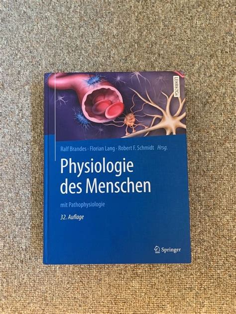 Physiologie Des Menschen Mit Pathophysiologie Springer Kaufen Auf