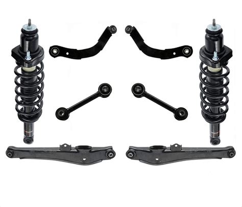 Rear Arms Complete Struts For 2007 2010 Jeep Compass Patriot Front Whe Medallion Auto Center