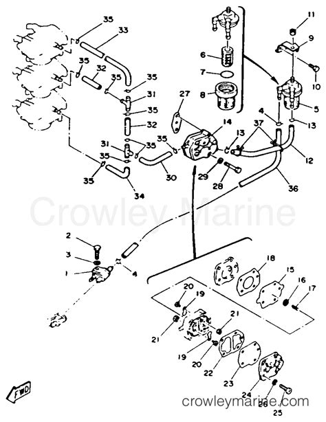 Fuel System Outboard Hp Ejrr Crowley Marine