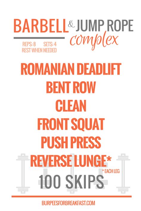 Barbell Complex My Favorite 17 Minute Quickie Barbell Complex Barbell Complex Workouts Wod