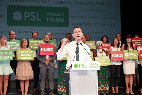 Wybory Parlamentarne Psl Koalicja Polska Zaprezentowa A Jedynki