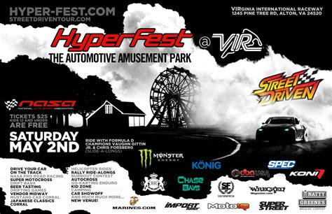 Hyperfest X Street Driven Tour Vir On May 2nd