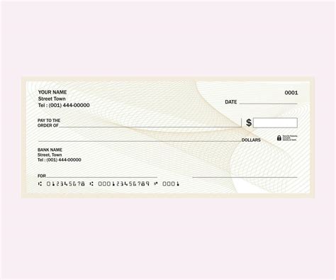 Blank Cheque, Bank Cheque with guilloche template 34762915 Vector Art at Vecteezy