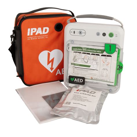 Ipad Nfk Defibrillator With Carry Case Semi Automatic