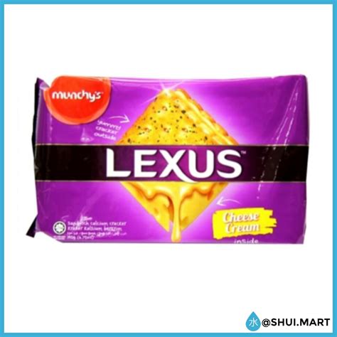 Jual Lexus Munchys Biskuit Vegetable Crackers Lychee Chocolate Cheese