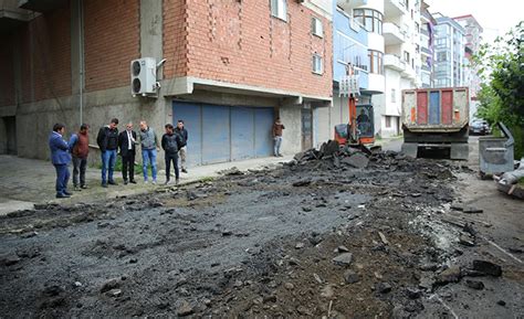 Yomra da Hükümet Caddesine ilk kazma vuruldu Trabzon Haber Haber61