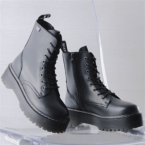 Venta Botas Militares Mujer Coolway En Stock