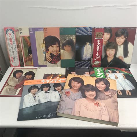 【やや傷や汚れあり】i0728c2 まとめ★キャンディーズ Lp レコード 13巻セット 邦楽 昭和アイドル 危い土曜日 年下の男の子 春