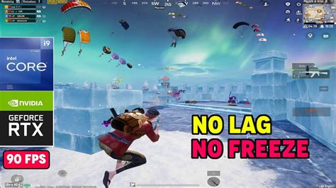 PUBG MOBILE FROZEN KINGDOM RTX 3080 I9 12900K NO LAG 90 FPS