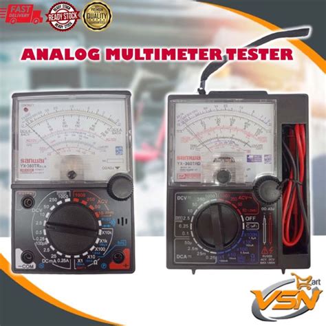 Yx 360tr Yx 360trd Analog Multimeter Multi Meter Tester With Buzzer Sunwei Sunwa Sanwai