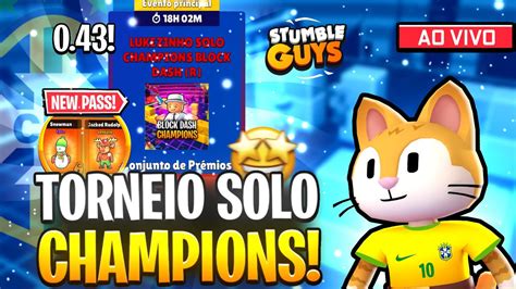 TORNEIO DO LUKEZINHO LIVE STUMBLE GUYS AO VIVO LUKEZINHO YouTube