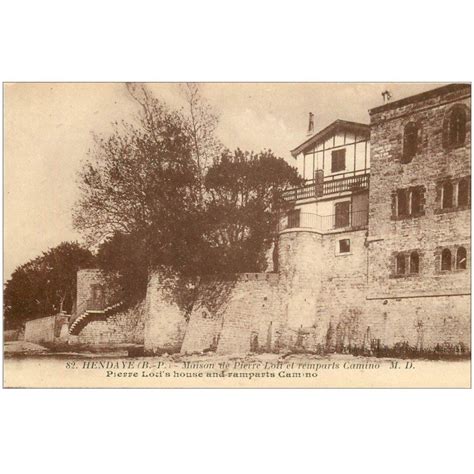 Hendaye Maison Pierre Loti Remparts Camino