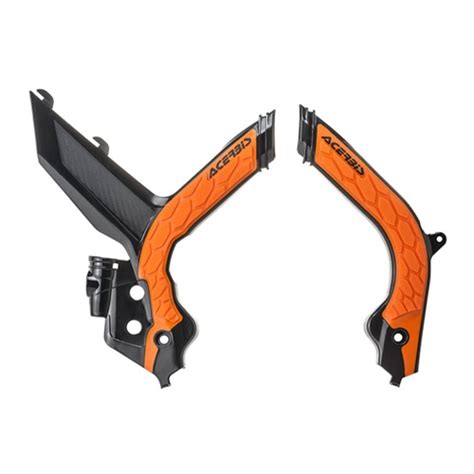 Protetor De Quadro Acerbis X Grip Ktm Enduro Exc Exc F Preto