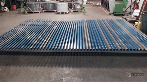 Custom made steel louver - Riverside Sheet Metal