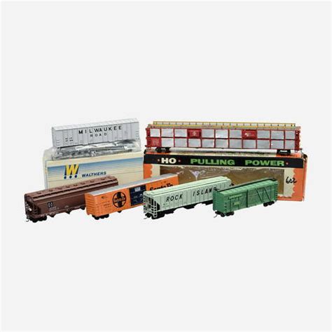 Six Various Ho Scale Model Trains