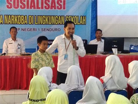 Sosialisasi Bahaya Narkoba Di Smpn Senduro Kabupaten Lumajang