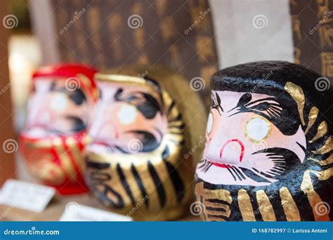 Daruma Dolls in Japan - Traditional Japanese Dolls Stock Image - Image of dolls, japan: 168782997