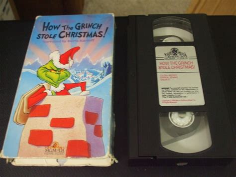 How The Grinch Stole Christmas Vhs 1990 27616101136 Ebay