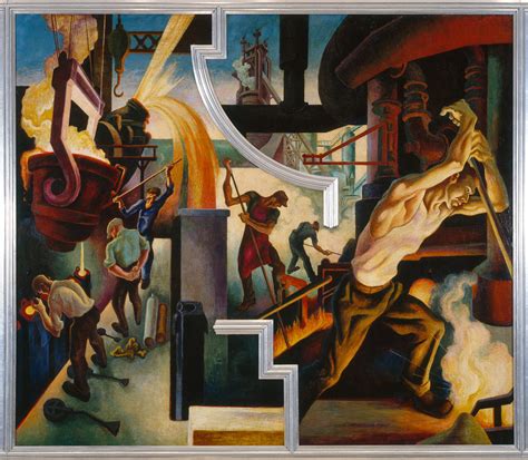 America Today Thomas Hart Benton A J Work Of Art