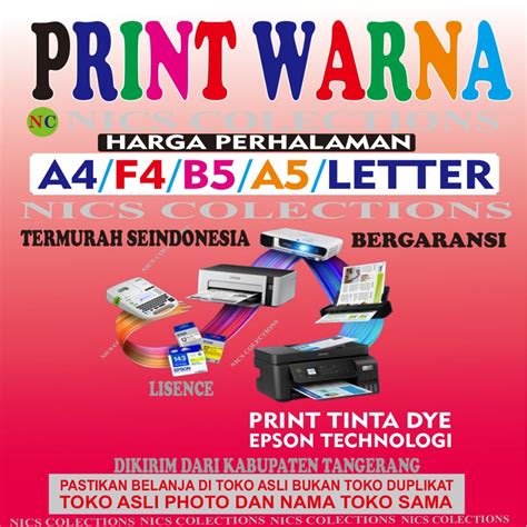 Jual Jasa Print Warna Cetak Buku Termurah A Shopee Indonesia