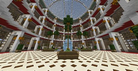 Rotunda Shopping Mall shop store Minecraft Project