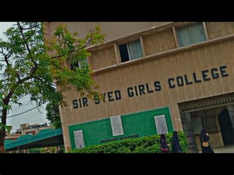 Sir Syed Girls College Tour Sir Syed College Nazimabad Vlog Girls