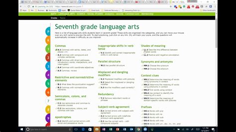Ixl Answer Key For English