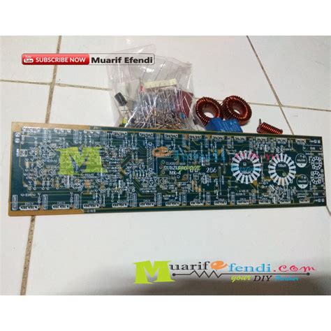 Jual PAKET DIY Power Amplifier EEENGINE Class HD 3600 watt plus