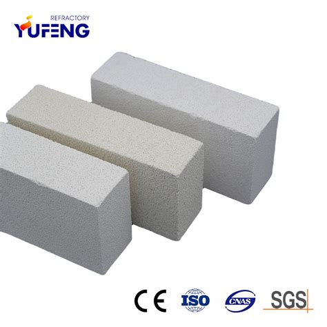 Low Density Light Weight Refractory Alumina Silicate Fire Bricks For