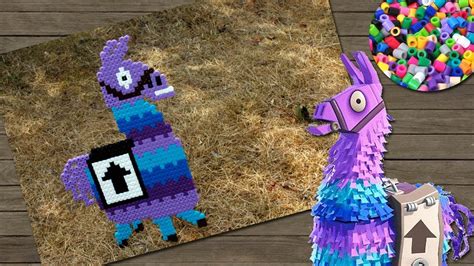 Lama Fortnite With Hama Beads Youtube