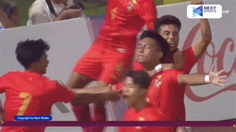 U22 Myanmar Vs U22 Campuchia 2 0 Hein Htet Aung Thet Hein Soe Tỏa