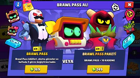 Yenİ Karakter R T Ve 17 Sezon Brawl Pass Merkezde Gİzem Brawl Stars