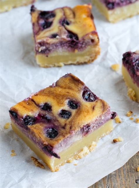 Blueberry Cheesecake Bars Brenda Kookt