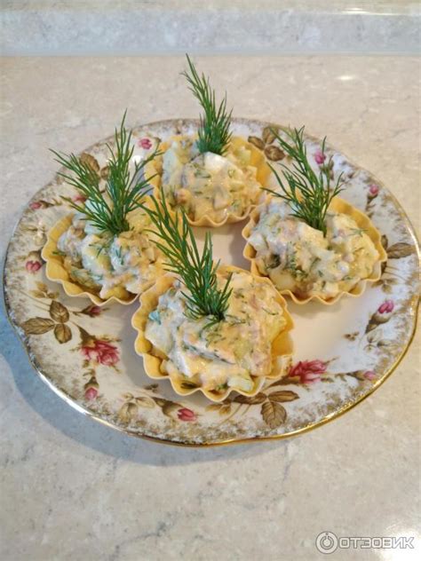 Отзыв о Тарталетки для салатов Bonvida | Хороший вариант для порционной ...